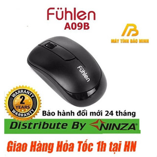 Chuột Không Dây Fuhlen A09B - Hàng Chính Hãng Ninza Bảo Hành 2 Năm