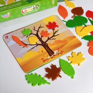 [Hàng nhập khẩu Mỹ] Sensory Leaves Math Activity Set - Learning Resources