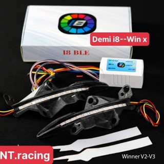 Đèn audi demi i8 gắn Winner X , Ab , Vario ,Ex150 , 155 điều khiển blutooth