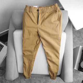 Quần Jogger kaki nam form slimfit, lưng thun co giãn - JGZR (Size 36: 85-95kg)