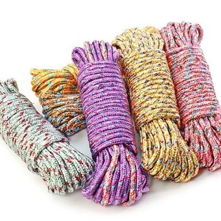 Cuộn 10 mét dây dù paracord tròn, dây thừng 7 lõi chịu lực phơi đồ quần áo, mắc võng, cột chở hang, buộc lều trại bạt