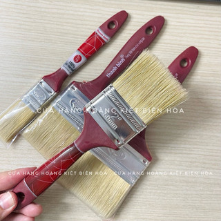 Chổi cọ Thanh Bình cán nâu quét sơn giá rẻ (nhiều kích cỡ)