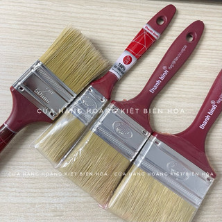 Chổi cọ Thanh Bình cán nâu quét sơn giá rẻ (nhiều kích cỡ)