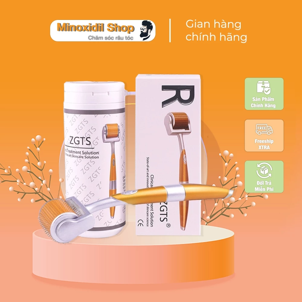 Lăn Kim ZGTS 192 Micro Needles Derma Roller 0.5mm