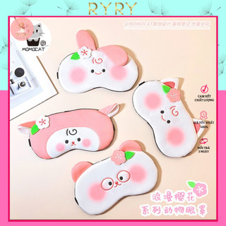 Bịt Mắt Che Mắt Ngủ Hình Thú cute( không kèm túi gel lạnh)