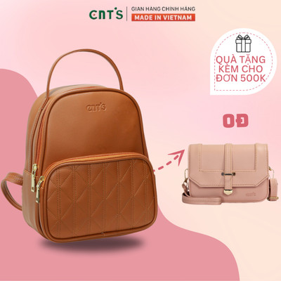 [MUA HĐ 500K TẶNG KÈM QUÀ] Balo nữ CNT BL75 thời trang cao cấp,năng động