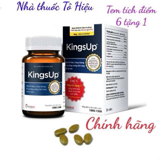 KINGSUP (Hộp 30 viên) Chính hãng Giúp tăng cường sức khỏe sinh lý cho nam giới Việt