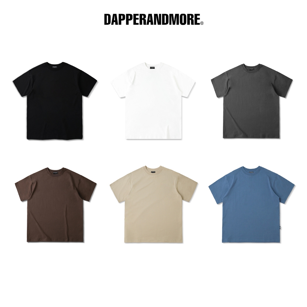 Áo Phông Trơn DAPPERANDMORE Choice Basic Tee Form Rộng Oversize 100% Cotton 250gsm - Áo Thun Trơn