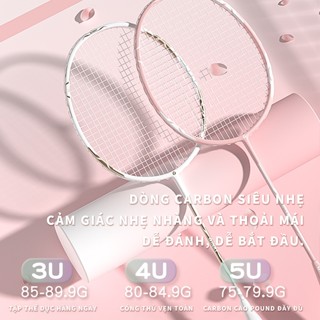 Vợt cầu lông KEEP Bộ 2 chiếc vợt cầu lông chính hãng kèm túi Khung Hợp Kim Nhôm chất lượng cao