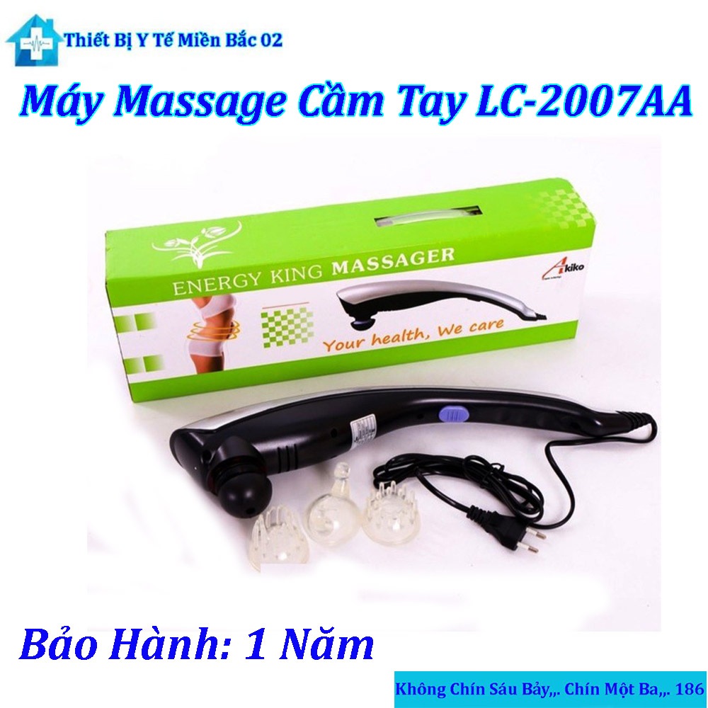 Máy Massage Cầm Tay LC-2007AA 3 Đầu Massa
