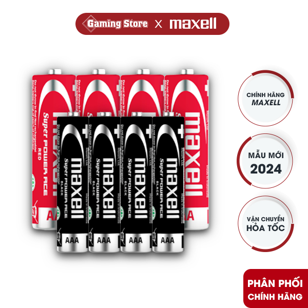 Pin Maxell AA / AAA ( R6P / R03)  - Hàng Chính Hãng