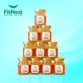  Combo 10 Hũ Yến Sào Cao Cấp Không Đường Fitnest Giúp Bổ Sung Dưỡng Chất Tốt Cho Sức Khỏe  Hũ 70ml  
