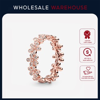 Nhẫn bạc nữ Pan Daisy Flower Sterling silver Ring bạc S925 - 8044