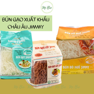  Bún Bún Gạo Lứt - Gạo Trắng - Bún Bò Xuất Khẩu 250g Jimmy Food 