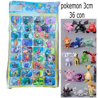 Vỉ 50 mô hình pokemon đủ size có tem bốc thăm trúng thưởng , pokemon trúng thưởng bán tại shopanamdochoi.com