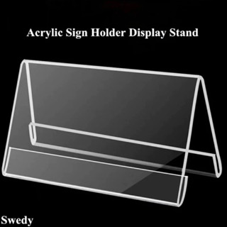 Combo 10-50 cái 5x15cm, Kệ mica chức danh, bảng tên học sinh, menu mica chữ A 2 mặt, bảng giá, tên sản phẩm