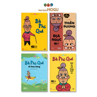 Truyện Ehon bé 3-4-5 tuổi - Bộ 4 cuốn Bà Phí Quá