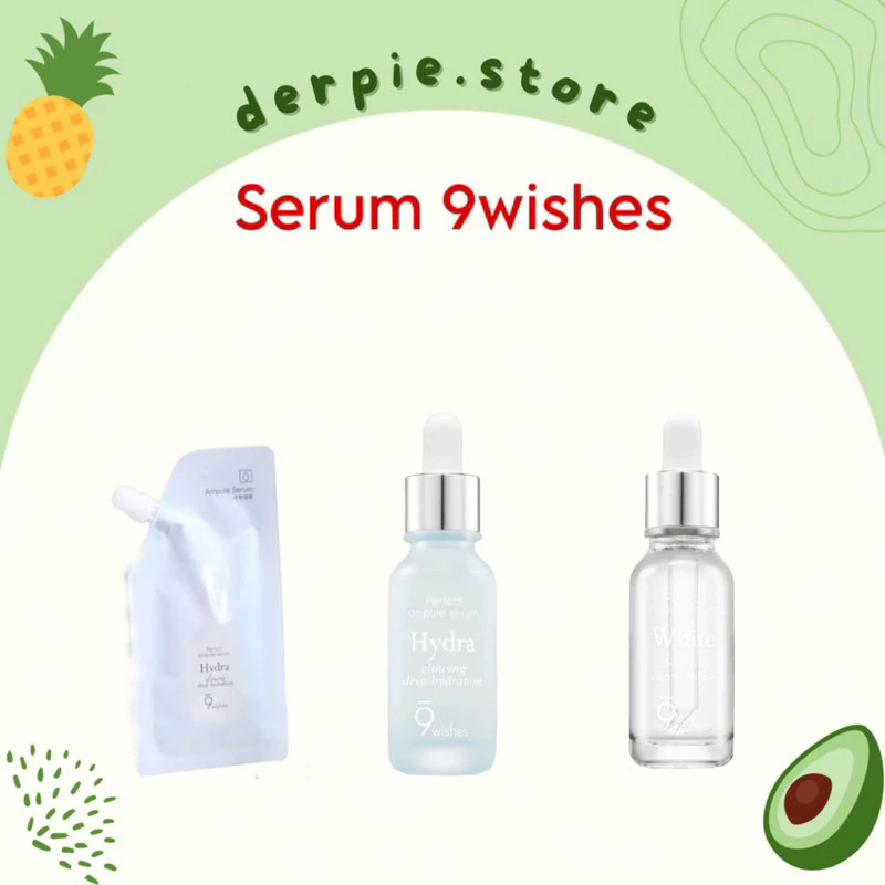 Tinh chất / serum cấp ẩm 9wishes Hydra - trắng da 9wishes White