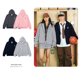 Áo Khoác Hoodie Zip Nam Nữ Unisex Thêu Labubu Vải 2 Da Cao Cấp Dày Dặn Unisex Local Brand HALLEY M32