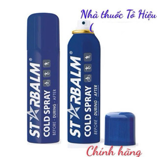 Chai xịt lạnh STARBALM 150m - Xịt giảm đau nhanh các chấn thương trong thể thao