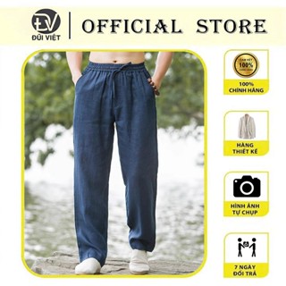 Quần đũi nam chất liệu thoáng mát, dễ mặc, dễ phối, nhiều màu mẫu mới Đũi Việt