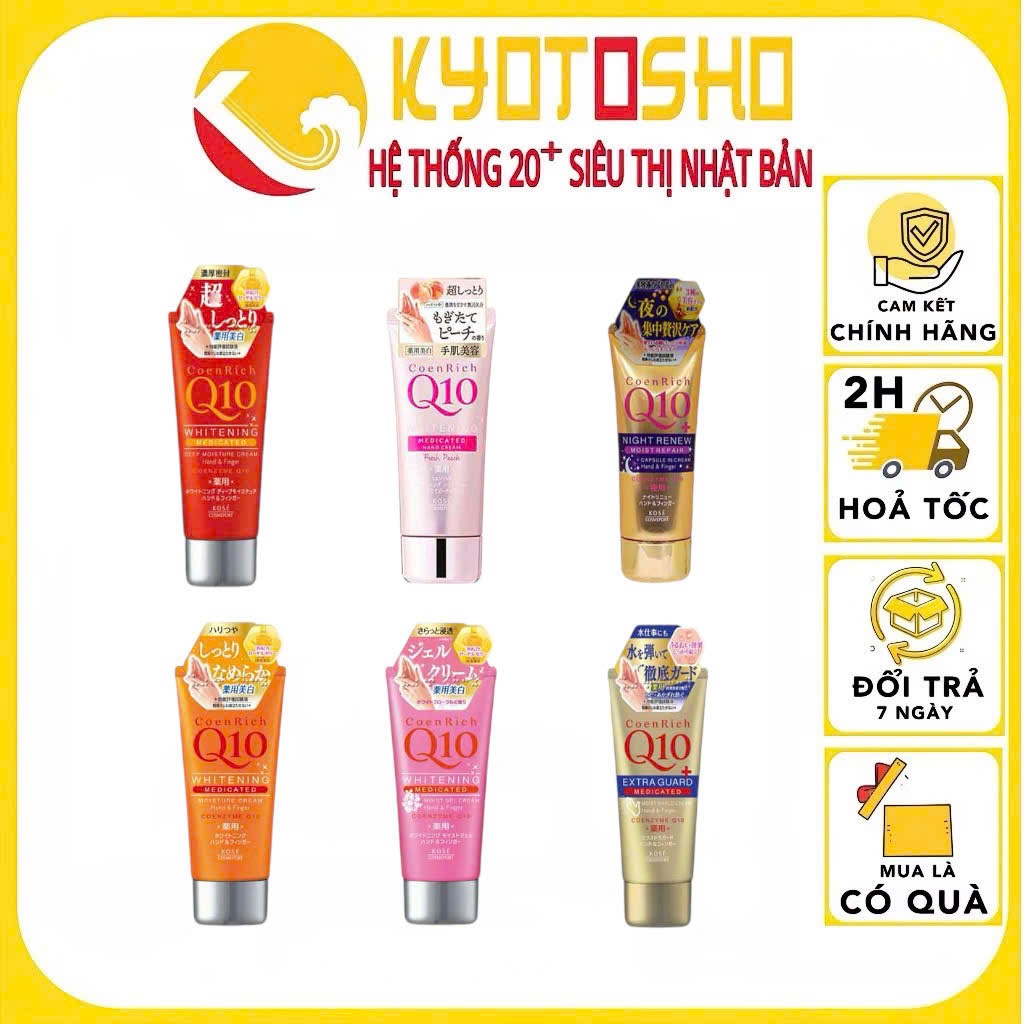 Kem dưỡng da tay Q10 Kose Nhật