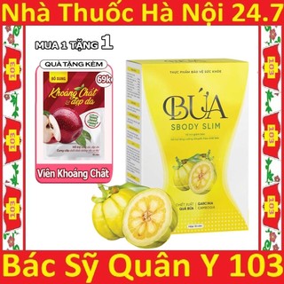 Viên kẹo bứa giảm cân SBODY SLIM hỗ trợ giảm cân tự nhiên an toàn siêu nhanh-không cần ăn kiêng  socola dứa vic plus  