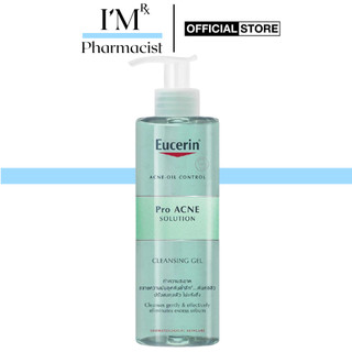 Eucerin Gel Rửa Mặt Da Dầu Mụn Eucerin Pro ACNE Solution Cleansing