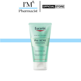 Eucerin Gel Rửa Mặt Da Dầu Mụn Eucerin Pro ACNE Solution Cleansing