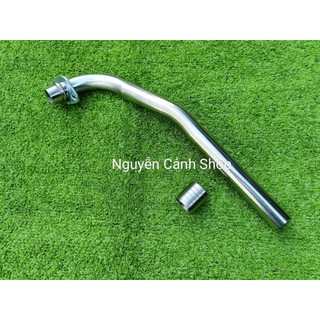 Cổ pô Wave Dream có khâu pô inox 304 32mm