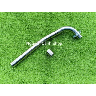 Cổ pô Wave Dream có khâu pô inox 304 32mm