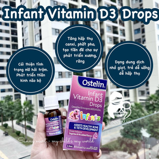 Vitamin D3 Ostelin cho bé