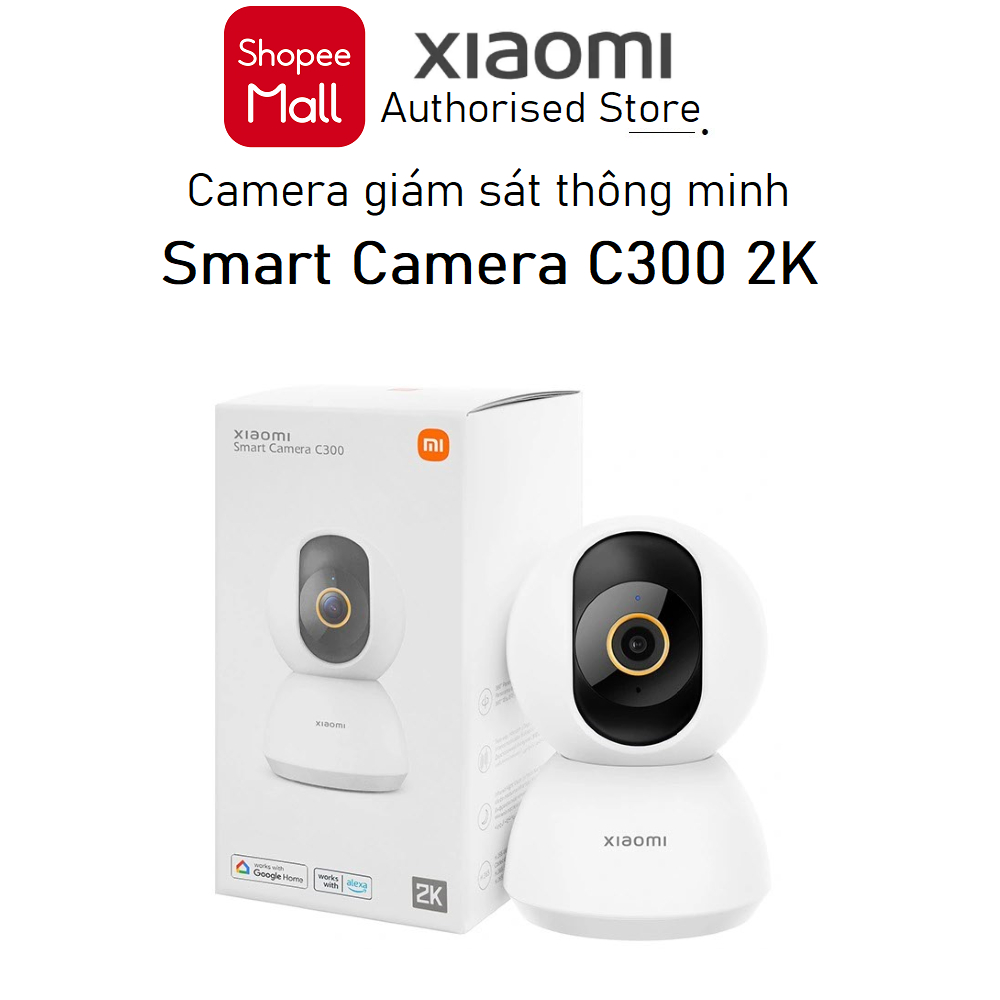 Camera quan sát Xiaomi Smart C300 2K(2304×1296p) Bản quốc tế - Hàng chính hãng