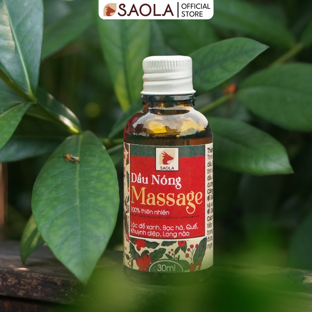 Dầu Nóng Massage Giảm Đau Nhức Mỏi Xương Khớp Và Toàn Thân, Giúp Ngủ Ngon, Vận Động Tốt 30ml, 100ml