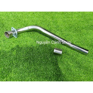 Cổ pô Sirius 110 có khâu pô inox 304 27mm