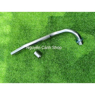Cổ pô Sirius 110 có khâu pô inox 304 27mm