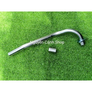 Cổ pô Sirius 110 có khâu pô inox 304 27mm