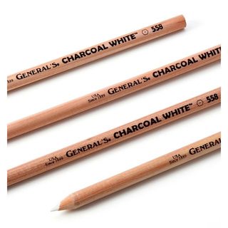 Bút Chì Than Trắng General's Charcoal White #558