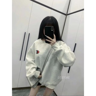 A75_Áo Nỉ Sweet Champion Đủ 3 Màu Chuẩn From Logo Ngang Lưng Tay Áo Đủ Màu Xinh Xỉu Dễ Thương Cho Nàng Phối Đồ