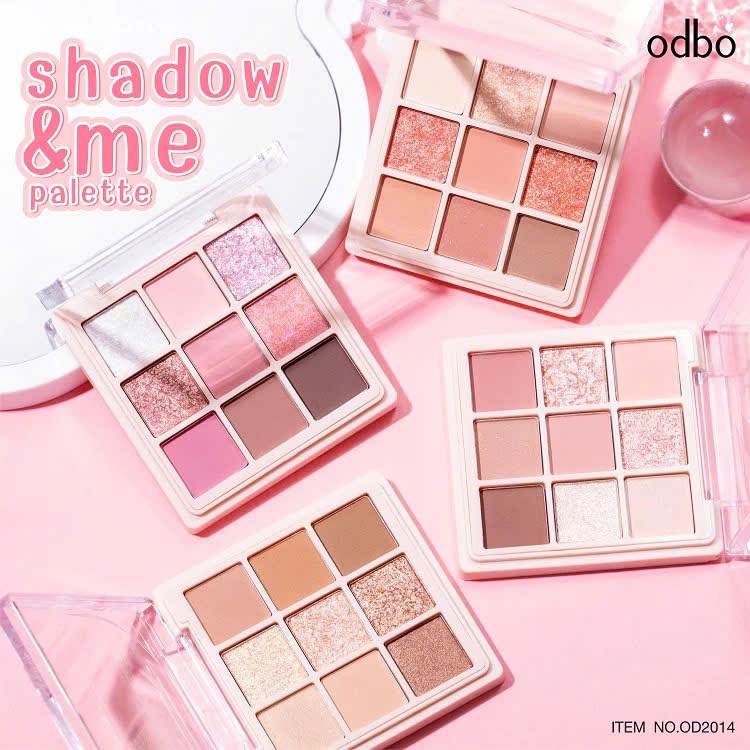 [ODBO] Bảng Phấn Mắt 9 Ô Odbo Shadow & Me Palette OD2014