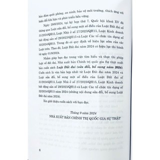 Sách - Luật Đất Đai (Luật Đất đai số 31/2024/QH15)