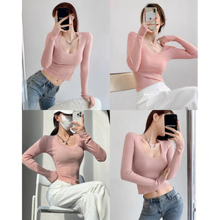 [HÀNG ĐẶT TRƯỚC] Áo thun len mỏng dài tay #264