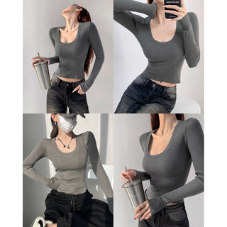 [HÀNG ĐẶT TRƯỚC] Áo thun len mỏng dài tay #264