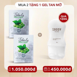 [Chính Hãng] (mua 2 tặng 1) 1 hộp cà phê Xanh Nấm SBody Green Coffee - 8938509922016