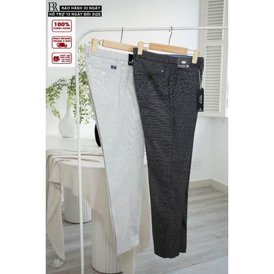 Quần dài linen cao cấp dày dặn, chất mềm mịn thoáng mát, chống nhăn, sang trọng - Bravery