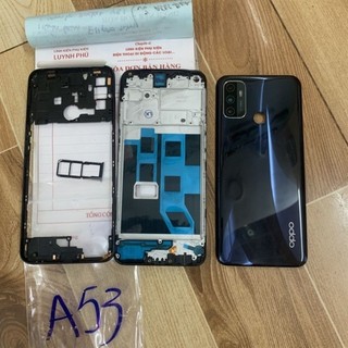 Vỏ op po A53 2020 có khay sim kính camera