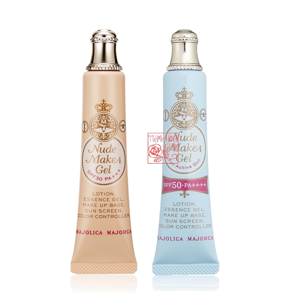 Kem nền Shiseido Majolica Majorca Nude Make Gel LB, màu da sáng (25g)