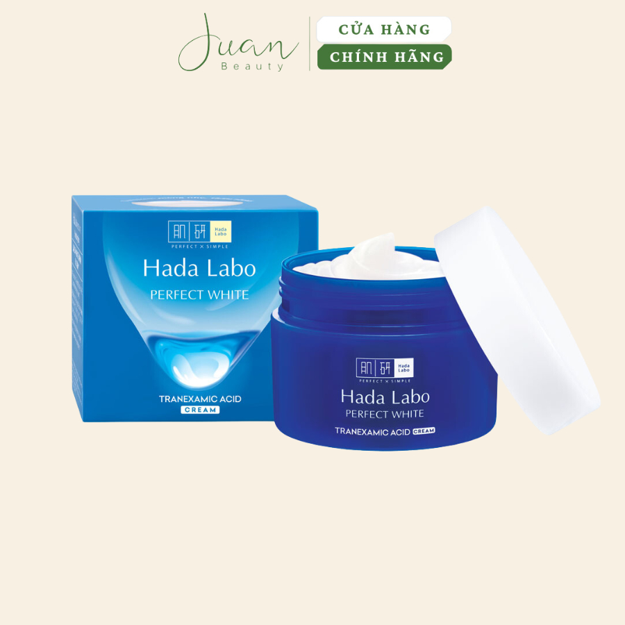 Kem dưỡng trắng Hada Labo - Hada Labo Perfect White Tranexamic Acid Cream 50g Ju An