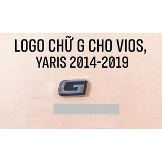 chữ nổi VIOS E G dán đuôi xe