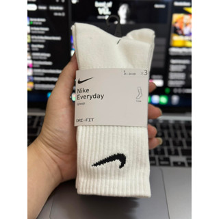 [1 pack 3 đôi] Tất Nike Cao Cổ Phiên Bản Xuất Hàn Cho Cả Nam và Nữ